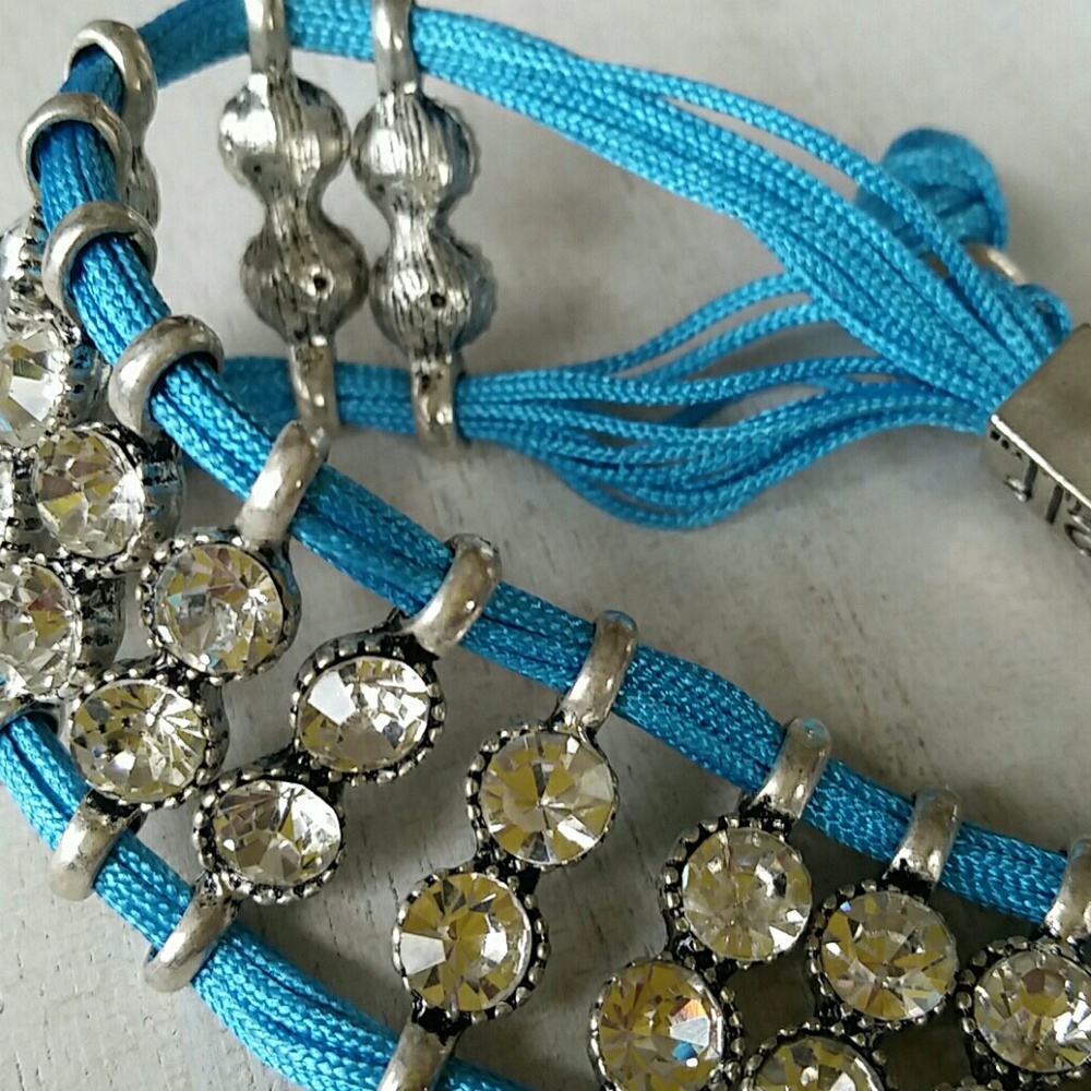 Rolf Bleu Drawstring Bracelet - image 3